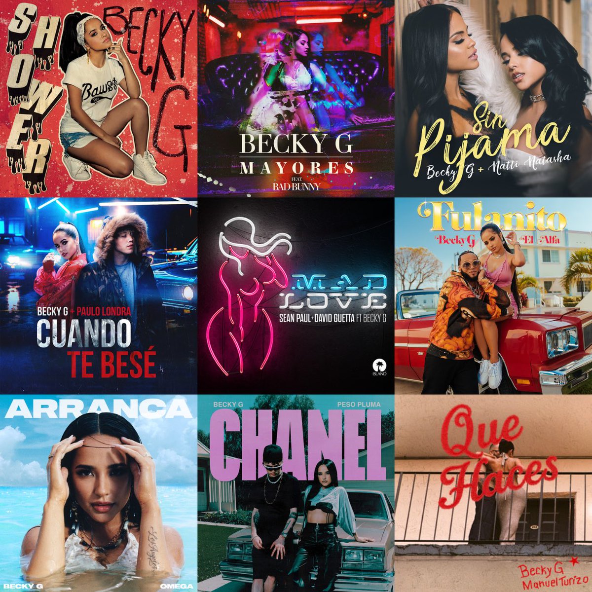 jrhchanel's tweet photo. becky g y sus ganas de darnos 
los hits de verano ✨☀️ https://t.co/YEbxCY6Xcy