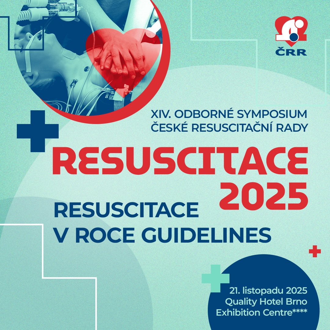 CRR_resus's tweet photo. Vážení přátelé, zveme Vás na XIV. sympozium České resuscitační rady!

Více informací a registrace na: https://t.co/6m4RME8zXj https://t.co/44sCtLE596