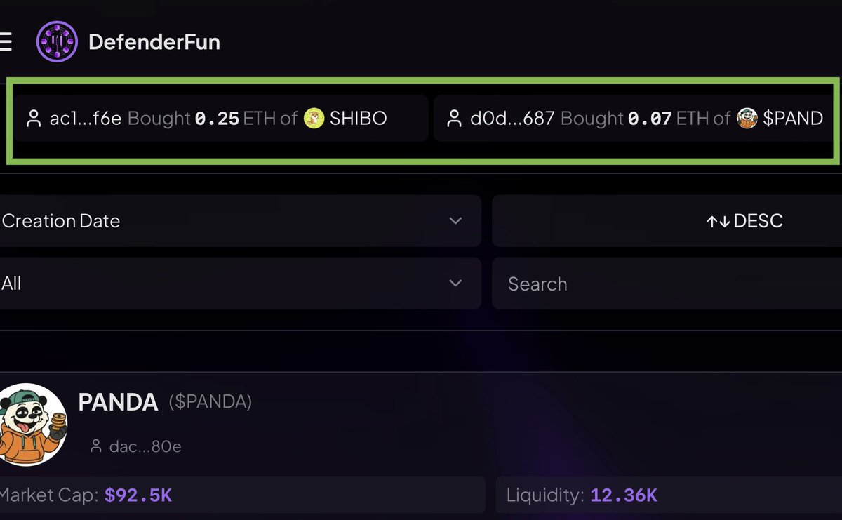🔥 Update time, Defenders!

We’ve updated our ETH smart contracts to minimize deployment fees and improve overall efficiency.

We’ve also made several improvements: 

All contracts deployed via dfndr.fun are now automatically verified and marked with our platform
