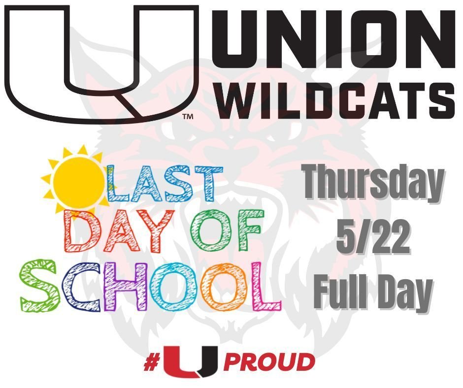 Beaufort_Elem's tweet photo. Friendly reminder... our last day of school is Thursday, 5/22. This is a FULL day of school with our normal Thursday dismissal time.

#Uproud https://t.co/ysb2GHlVma