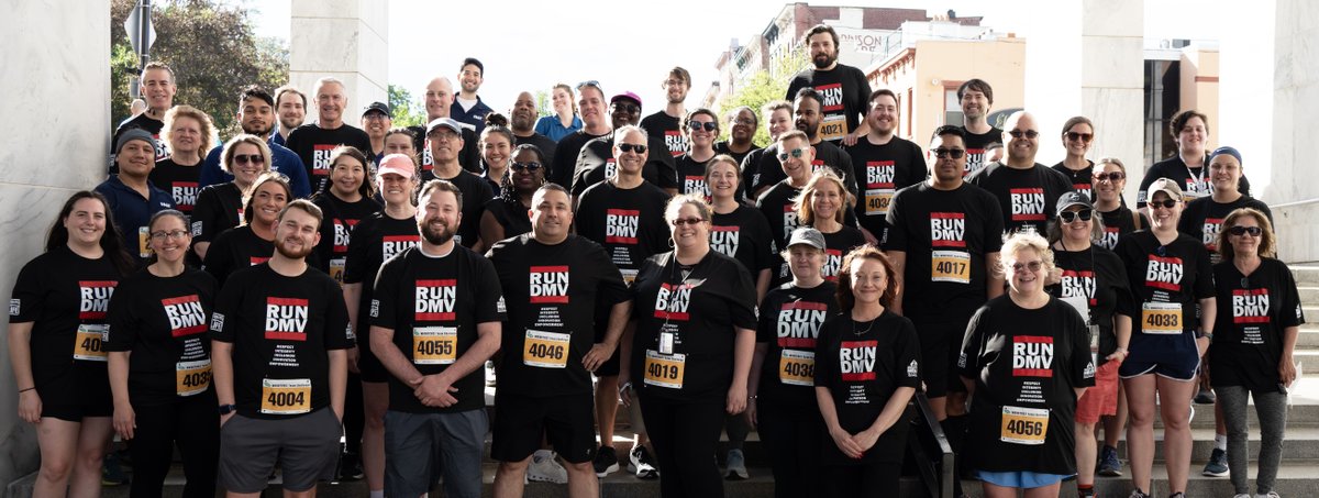 nysdmv's tweet photo. DMV employees took their feet to the street to participate in the 2025 Workforce Team Challenge on Thursday. https://t.co/rSUDKGAkID