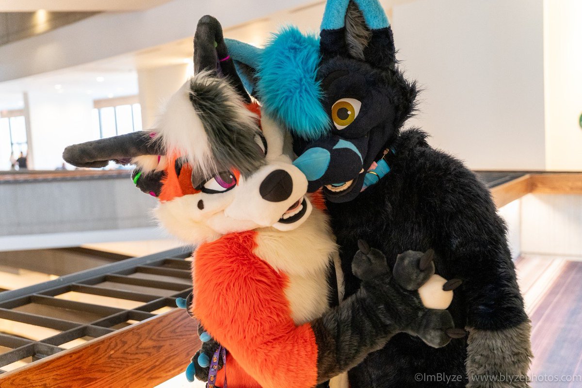 Thanks blyze for capturing some pics of me and the suit fam at FWA #FursuitFriday