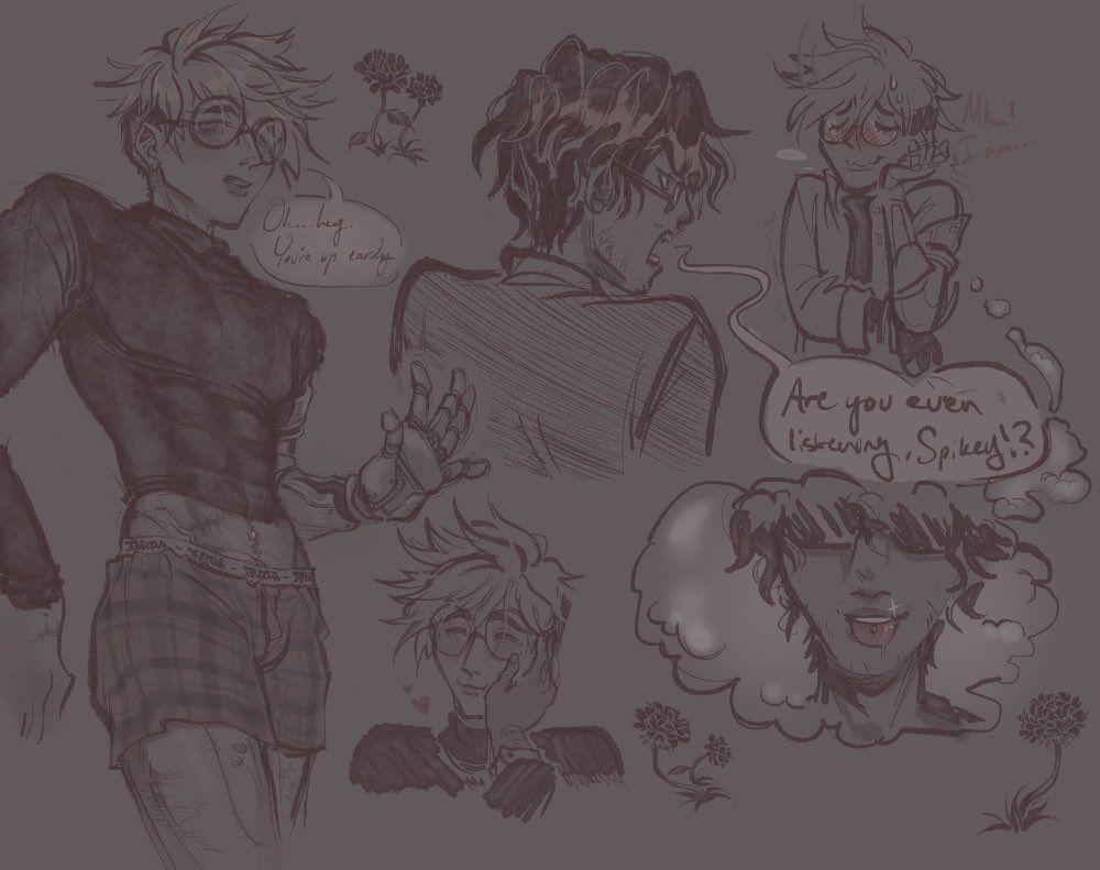 vashwoodscissor's tweet photo. Lil #vashwood doodle page >.< ... PLEASE dont nuke the quality this time 🙏🏻 #vw #trigun https://t.co/yBNRsGG1Z9
