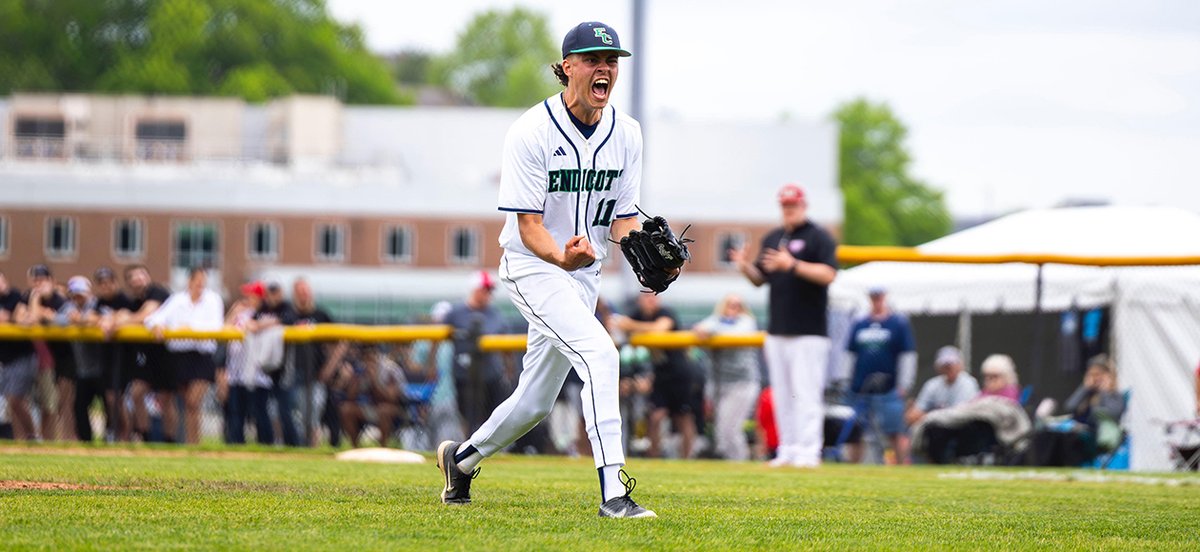 Endicott Athletics (@ecgulls) on Twitter photo NCAA REGIONALS: No. 3/4 <a href="/EndicottBASE/">Endicott Baseball</a> Guts Out 5-2 Win Over Bridgewater State
STORY ➡️ ecgulls.com/x/ve75g
NOTES
* Since March 17, Charlie Hale has pitched to an ERA of 0.75 in 60 innings NCAA REGIONALS: No. 3/4 <a href="/EndicottBASE/">Endicott Baseball</a> Guts Out 5-2 Win Over Bridgewater State
STORY ➡️ ecgulls.com/x/ve75g
NOTES
* Since March 17, Charlie Hale has pitched to an ERA of 0.75 in 60 innings