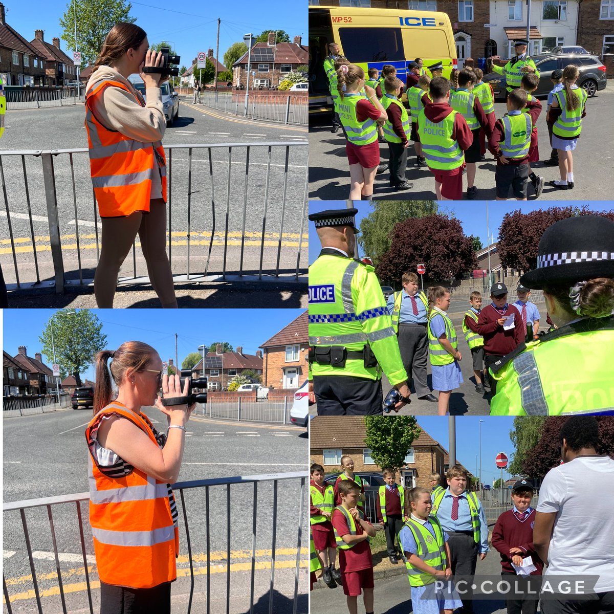 More pictures of our amazing <a href="/MinipoliceR/">Mini Police💙</a> carrying out a speeding operation today! We explained the dangers of speeding to some drivers &amp; the impact they could have. Well done everyone- let’s keep our roads safe!! <a href="/MerseyPolice/">Merseyside Police</a> 🚔🚨