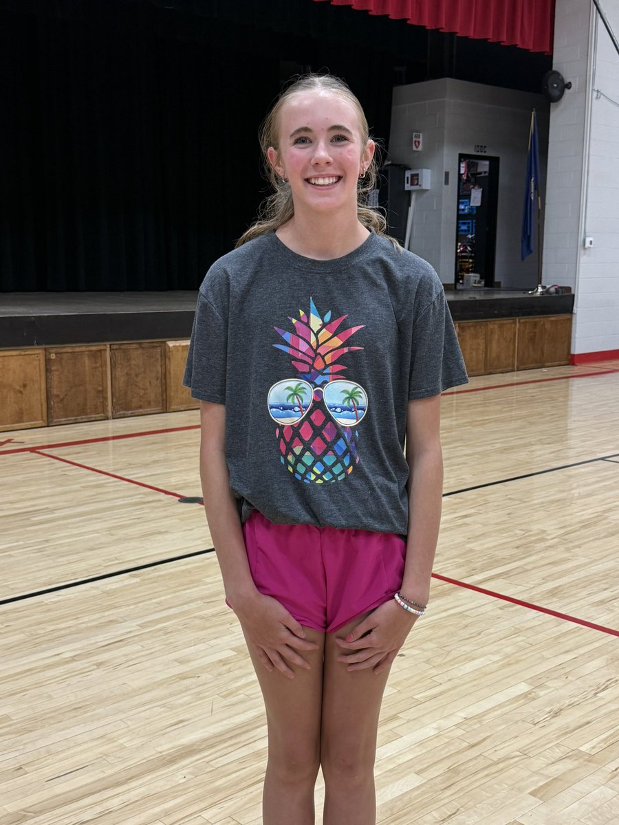 Good luck to Hayden McClain tomorrow at Jr. High State Track! She qualified in High Jump and will jump at 11 am in Gothenburg #SVM #SVMavericks #StateBound