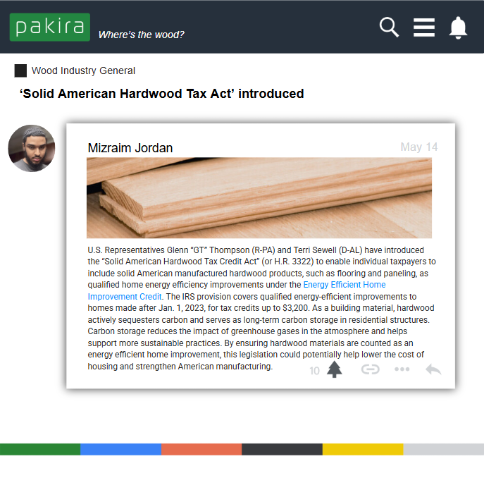 pakirainc's tweet photo. Join a thriving community of vetted customers and suppliers, and access the most powerful online platform for the wood industry available — start connecting, trading, and growing today! https://t.co/6PSPdS2bIK