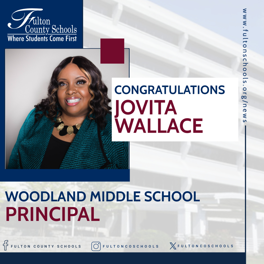 FultonCountySchools (@fultoncoschools) on Twitter photo Congrats to our current team members who have taken on new roles #FCSnews #GrowingWithFulton
Rashida Armstrong | Principal, Bear Creek MS
Keenan Cameron | Principal, McNair MS
Jovita Wallace | Principal, Woodland MS
news.fultonschools.org/district-news/…
<a href="/FCSSuptLooney/">Dr. Mike Looney (Official Acct)</a> Congrats to our current team members who have taken on new roles #FCSnews #GrowingWithFulton
Rashida Armstrong | Principal, Bear Creek MS
Keenan Cameron | Principal, McNair MS
Jovita Wallace | Principal, Woodland MS
news.fultonschools.org/district-news/…
<a href="/FCSSuptLooney/">Dr. Mike Looney (Official Acct)</a>