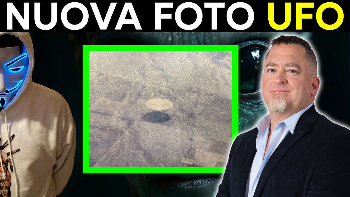 OmegaClickOffi1's tweet photo. "NUOVA FOTO UFO SHOCK - Luis Elizondo Rilascia l'immagine più Controversa di Sempre?"
---> https://t.co/6yA2rySILV
🟥 Fuori adesso sul mio canale YouTube
✔️ 4k 60fps
#omegaclick #ufo #alieni #segreti #misteri #extraterrestri #spazio #foto #scienza #complotti https://t.co/Cwzdbpkup9