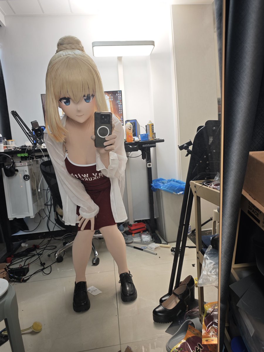 试试新衣服～
