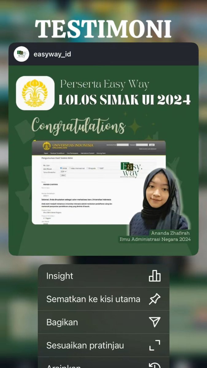 easywayid's tweet photo. Apakah ada testimoninya? 

Adaaa donggg cuma beberapa dan masih banyak lagi https://t.co/3JJtFfDrVB