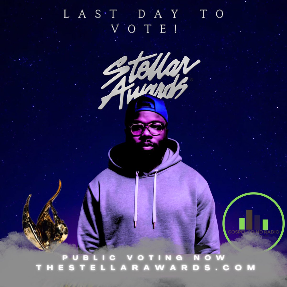 mincking's tweet image. Last day go vote now! We need your support at thestellarawards.com