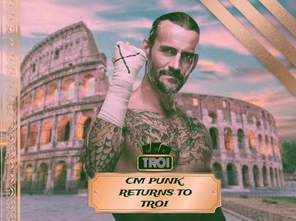 RingOfImpact's tweet photo. CM Punk makes his return to TROI however the fun was short lived as Tommy MacNamara made a shocking return as well. An exchange of words show there's no love lost between these two TROI legends. 

Cash N Go match confirmed. 

Punk v MacNamara https://t.co/OMXDYCauJZ