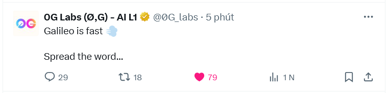 Chuyen Ho(✸,✸) Reddio (Ø,G) (@ho_chuyen21675) on Twitter photo The <a href="/0G_labs/">0G Labs (Ø,G) - AI L1</a> V3 testnet is back online.
It was restored very quickly, and I'm satisfied with the improvements made by the project team. The <a href="/0G_labs/">0G Labs (Ø,G) - AI L1</a> V3 testnet is back online.
It was restored very quickly, and I'm satisfied with the improvements made by the project team.