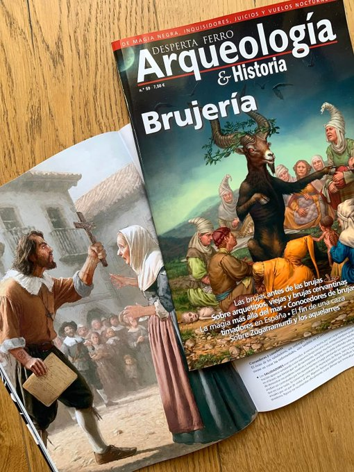Yo voy a hacer un poco de propaganda y a recordar que hay un número maravilloso de Arqueología e Historia de Desperta Ferro sobre señoras brujas