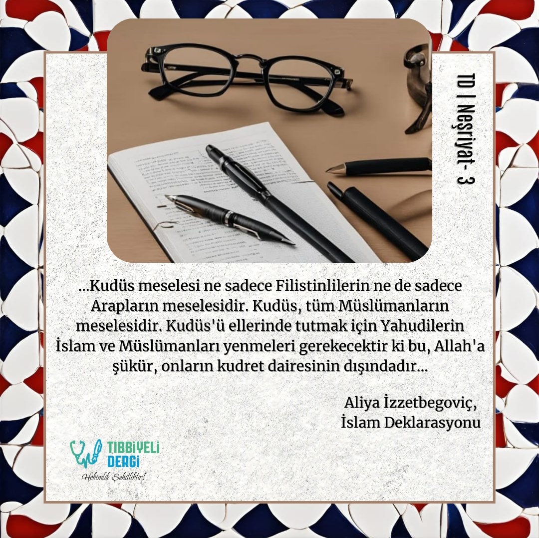 Tıbbiyeli Dergi (@tibbiyelidergi) on Twitter photo 