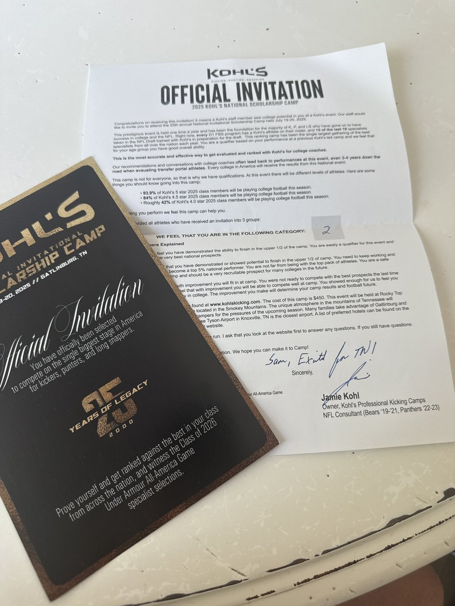 Sam Florens (@sflorens_kicks) on Twitter photo Thank you for the invite <a href="/KohlsKicking/">Kohl's Kicking Camps</a> to the National scholarship camp! <a href="/_ivanreese/">Coach Reese</a> <a href="/FTDSports/">FinishTheDrillSports</a> <a href="/PineCrestFB/">Pine Crest Football</a> <a href="/JerryRecruiting/">Rising Stars</a> Thank you for the invite <a href="/KohlsKicking/">Kohl's Kicking Camps</a> to the National scholarship camp! <a href="/_ivanreese/">Coach Reese</a> <a href="/FTDSports/">FinishTheDrillSports</a> <a href="/PineCrestFB/">Pine Crest Football</a> <a href="/JerryRecruiting/">Rising Stars</a>
