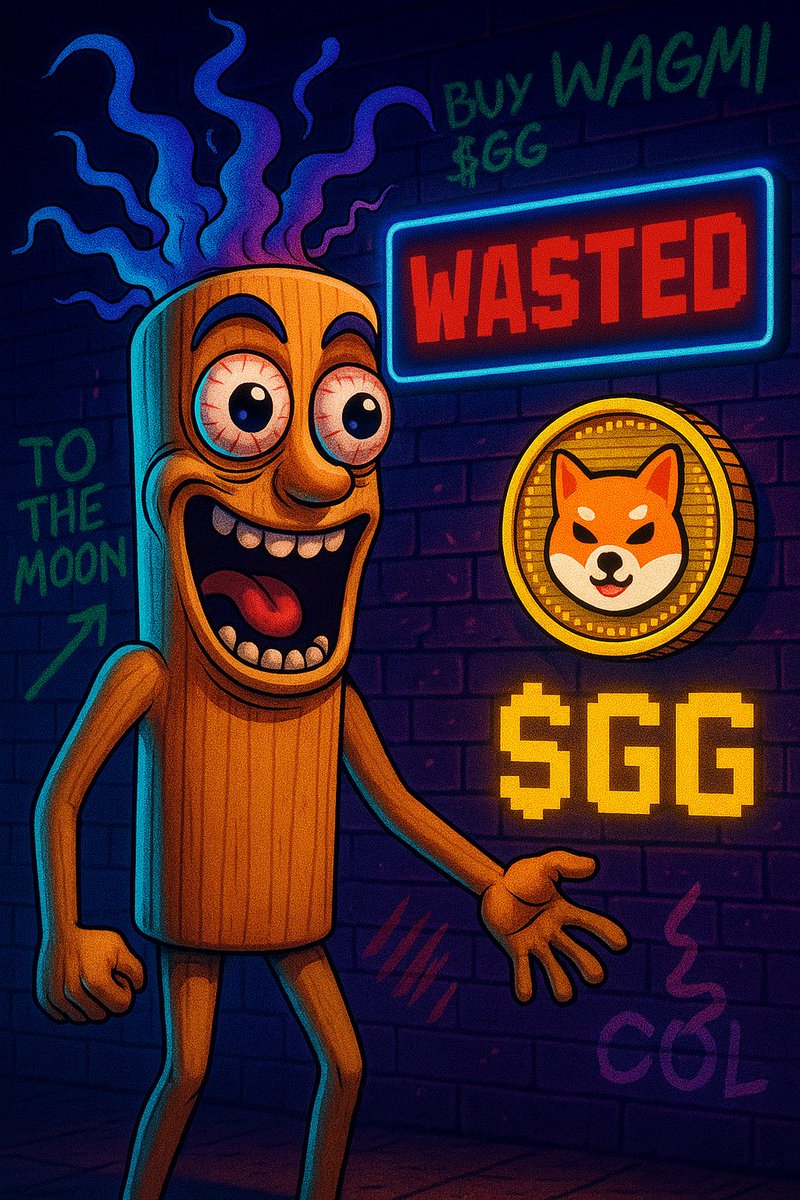 UtkuYlmaz07's tweet photo. https://t.co/HKmIVEX3HB

#CryptoTikTok  
#MemeCoin  
#WASTED  
#GGcoin  
#DegensOnly  
#Solana  
#PumpFun  
#Brainrot  
#TikTokCrypto  
#TralaleroTralala  
#AltcoinSeason  
#CryptoShitpost  
#WASTEDArmy  
#rekt https://t.co/woYWA7PkN6