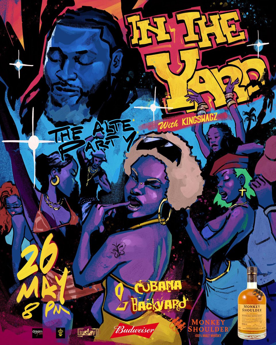 Enugu’s biggest rave is set to make a return 🕺on Monday 26th may ‘25 . 
Yard ravers are set to assemble for “The Alté Party” edition of IN THE YARD with King Swagz . Save the date and tell a friend 😜😜😎