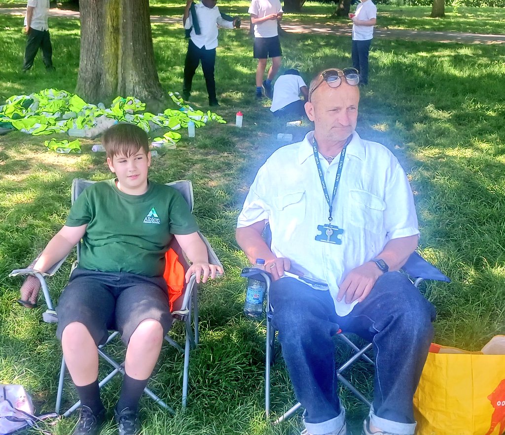 AlbionPrimary's tweet photo. Year 6 had a great time at Southwark park today to celebrate their hard work completing the SATs this week! 
#APSYear6
#APSvalues https://t.co/5v3CeSo1IP