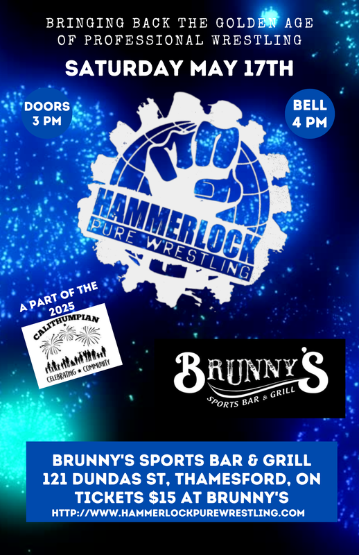RefereeMaxwell's tweet photo. Looking for something to do tomorrow?  Hammerlock will be in Thamesford at 4pm for the Thamesford Calithumpian. https://t.co/EHO7ZTSOGr