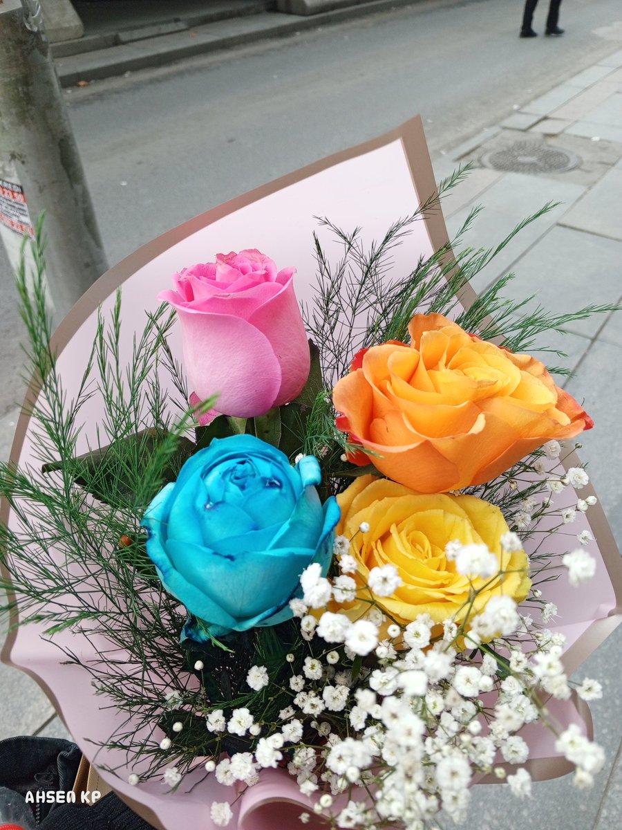 Kendime aldığım çicek