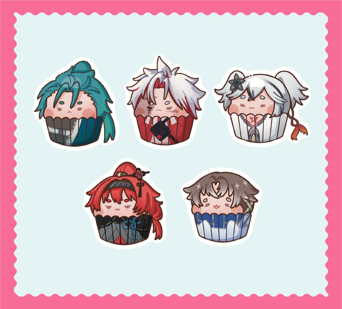 adoraddle's tweet photo. Hi! I'll be selling some Orb: On The Movement of The Earth stickers/keychains along with some Wuwa art print and cat memes stickers on Comipara today! 

I have some Wuthering Waves cupcakes aswell but I ran out of some characters, sorry TT 

Come over to booth E11 if interested~ https://t.co/WKPdY9zFKS