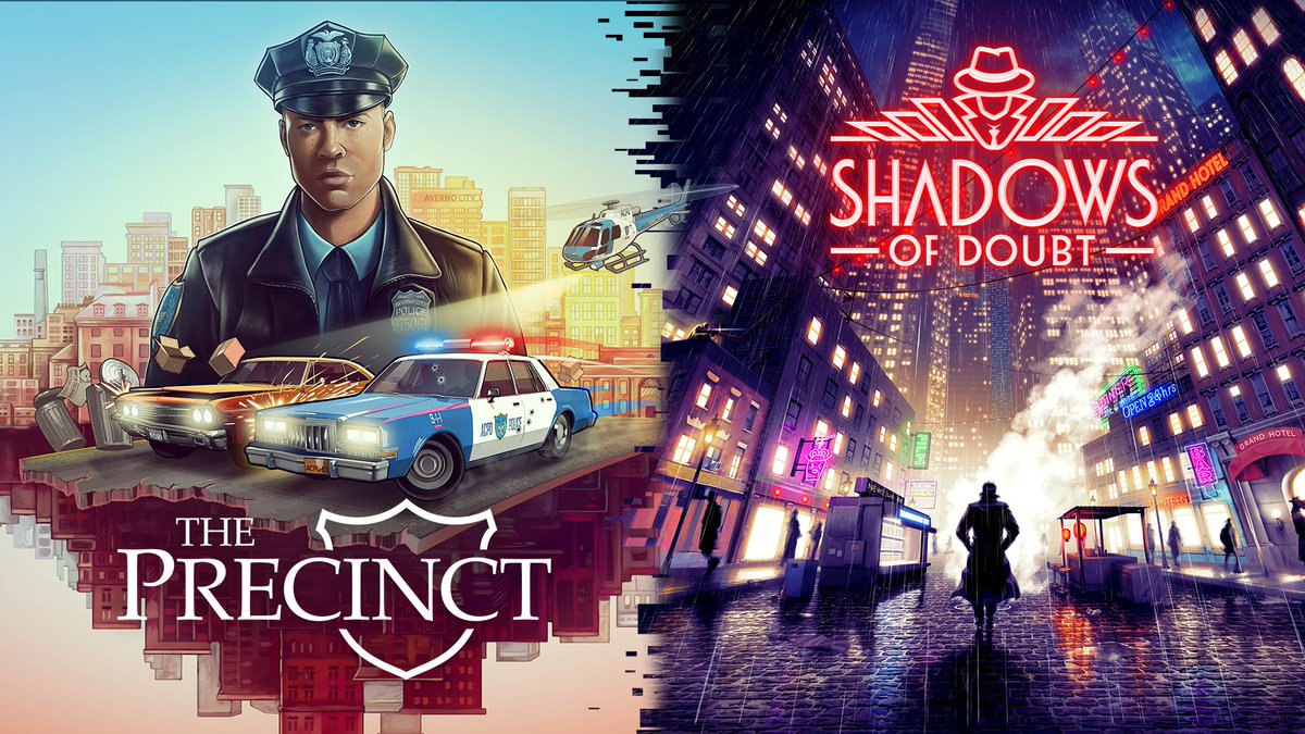 The Precinct - COMING MAY 13TH (@theprecinctgame) on Twitter photo 🌆 A rookie and a detective team up to take down the toughest noir criminals.
📢 We’re excited to announce the Urban Justice bundle, bringing together The Precinct and Shadows of Doubt!
👮 Check the bundle here: bit.ly/4jWOmCI
#ThePrecinct 🚔 <a href="/detectivesim/">Shadows Of Doubt - OUT NOW!🕵️</a> 🌆 A rookie and a detective team up to take down the toughest noir criminals.
📢 We’re excited to announce the Urban Justice bundle, bringing together The Precinct and Shadows of Doubt!
👮 Check the bundle here: bit.ly/4jWOmCI
#ThePrecinct 🚔 <a href="/detectivesim/">Shadows Of Doubt - OUT NOW!🕵️</a>