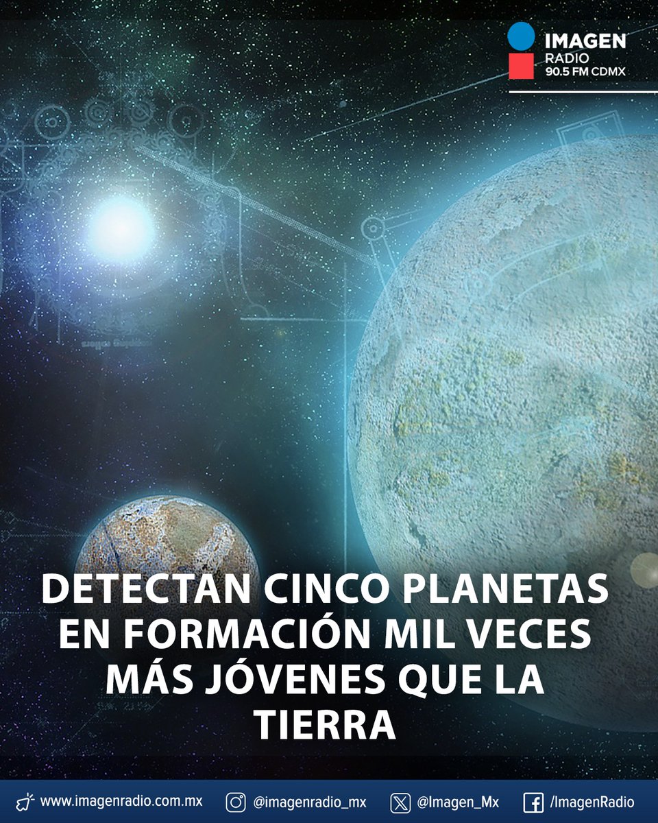 Imagen_Mx's tweet image. 🌕✨ Una nueva técnica permite identificar #planetas ocultos en discos de gas y polvo mediante el análisis del movimiento del gas

Te contamos de qué se trata: goo.su/bugT