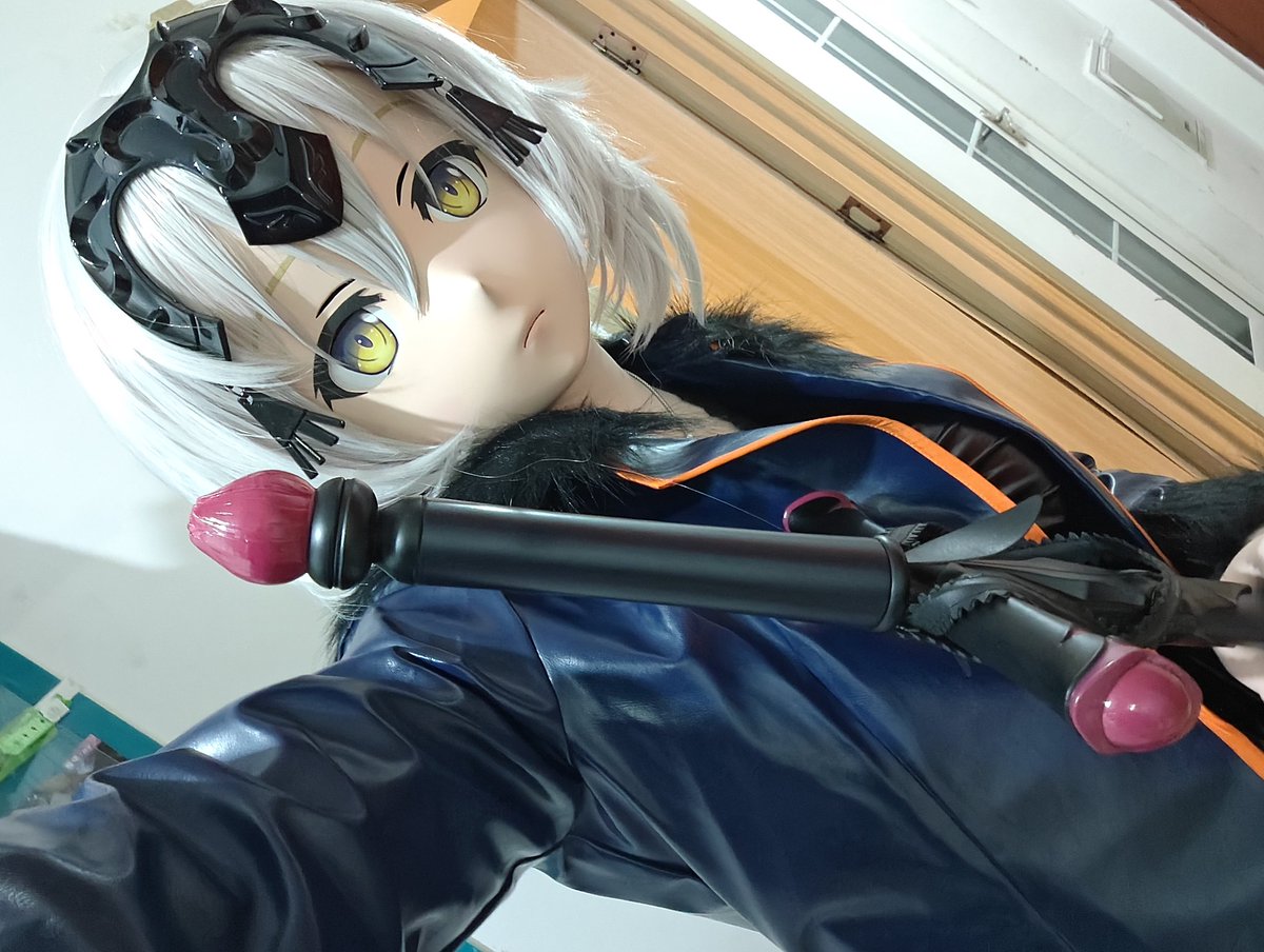 coserLZ's tweet image. 是谁这个点还在摄摄?
#kigurumi #FGO #黑贞德