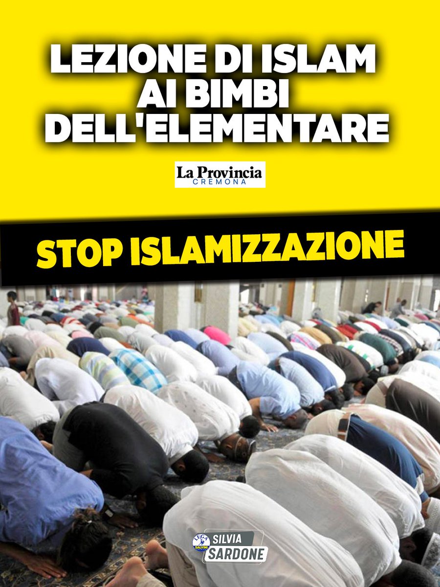 Silvia Sardone tweet media