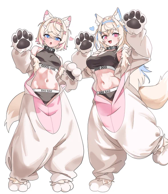 Fuwamoco in Fuwamoco Pajamas!