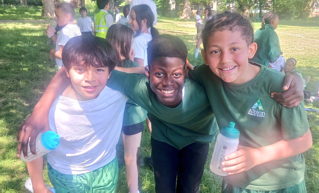 AlbionPrimary's tweet photo. We loved letting off steam and being out in the sunshine today! We can't believe we've only got half a term left of primary school before we leave! 
#APSYear6
#APSvalues https://t.co/0C1rI40RNr