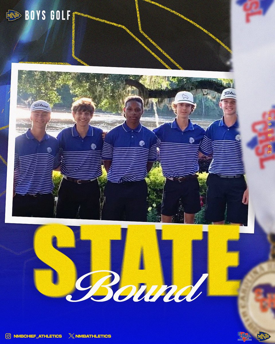 Congratulations to our boys ⛳️ team for making the state championship next week in Greenville! This is the programs first time since before Covid!!