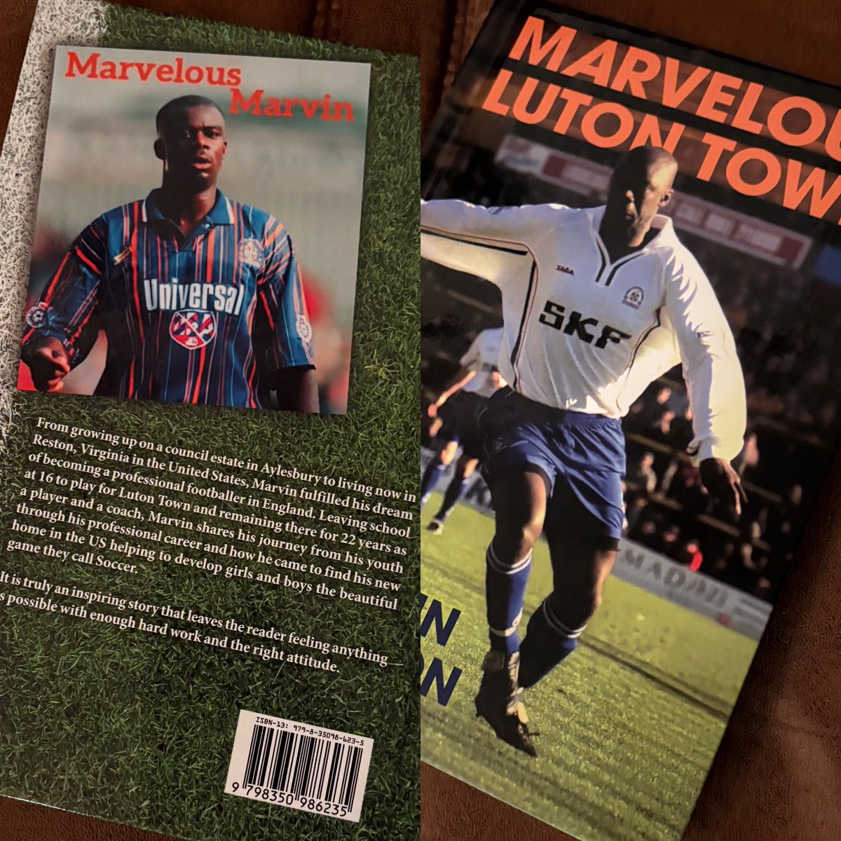 llc_Marvelous's tweet photo. Marvelous Luton Town available now with 25% off price at @BookBabyShop at checkout use code “Marvelous” Enjoy! https://t.co/ZviIDg0Rdz