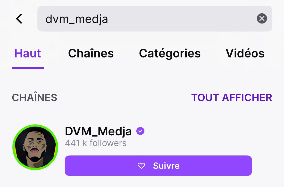 LORD77714936643's tweet photo. Bonsoir , Himra sera au DVM SHOW dimanche,
L’émission se passera sur twitch , il faudra télécharger l’application au cas où vous ne l’avez pas encore et cherchez @Medjalive sur l’application comme sur la capture d’écran,

Ça marche partout ou l’appli est disponible. https://t.co/ASDccq4NKu