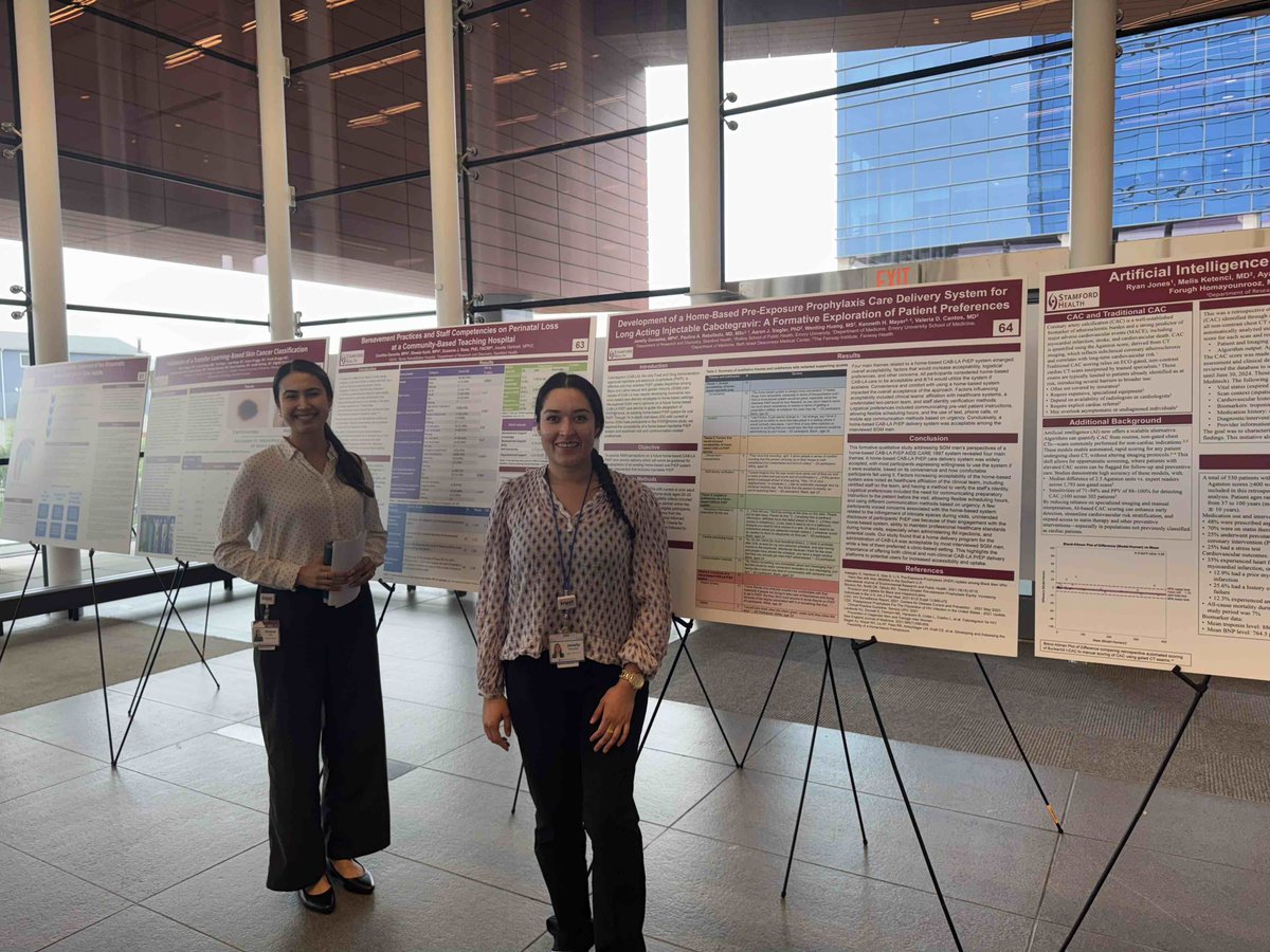 Today, Stamford Health celebrated its 10th Annual Research Day! Research abstracts were presented from residents, nursing, community providers, and any other Stamford Health faculty participating in research. 

Thank you to our Department of Research for organizing the event.