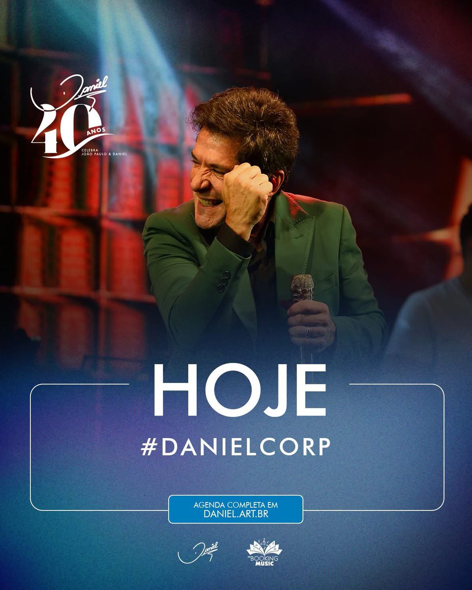 cantordaniel's tweet photo. Hoje é dia de #DanielCorp!  #ProduçãoDaniel https://t.co/dkwzPqXmbe