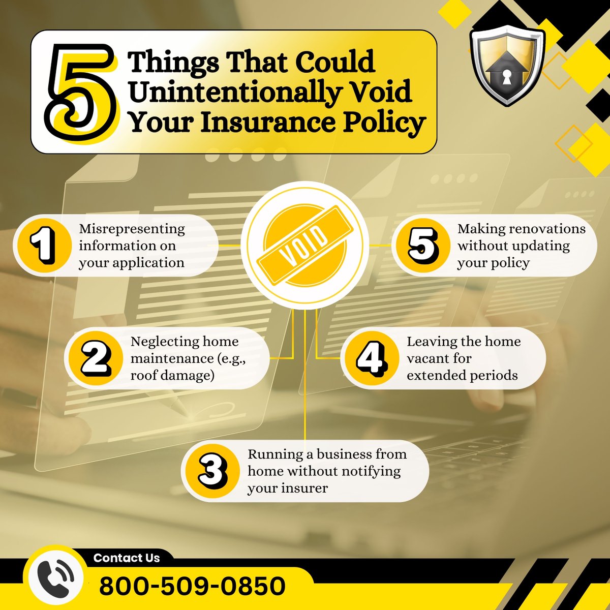 ChoosePCI's tweet photo. 🚨 5 Things That Could UNINTENTIONALLY Void Your Insurance Policy 🚨

📞 Call us: 800-509-0850
🌐 https://t.co/reKECfIB5Z

#InsuranceTips #HomeInsurance #StayCovered #PolicyProtection #FloridaInsurance #ProtectiveChoice https://t.co/leXz29lmNR