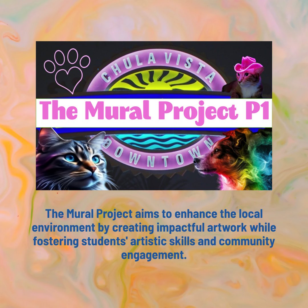 Using AI art generators, students develop unique designs and present their concepts through engaging elevator pitches to business owners. The collaborative process allows students to work in groups, selecting sections to paint, while ensuring high-quality craftsmanship through