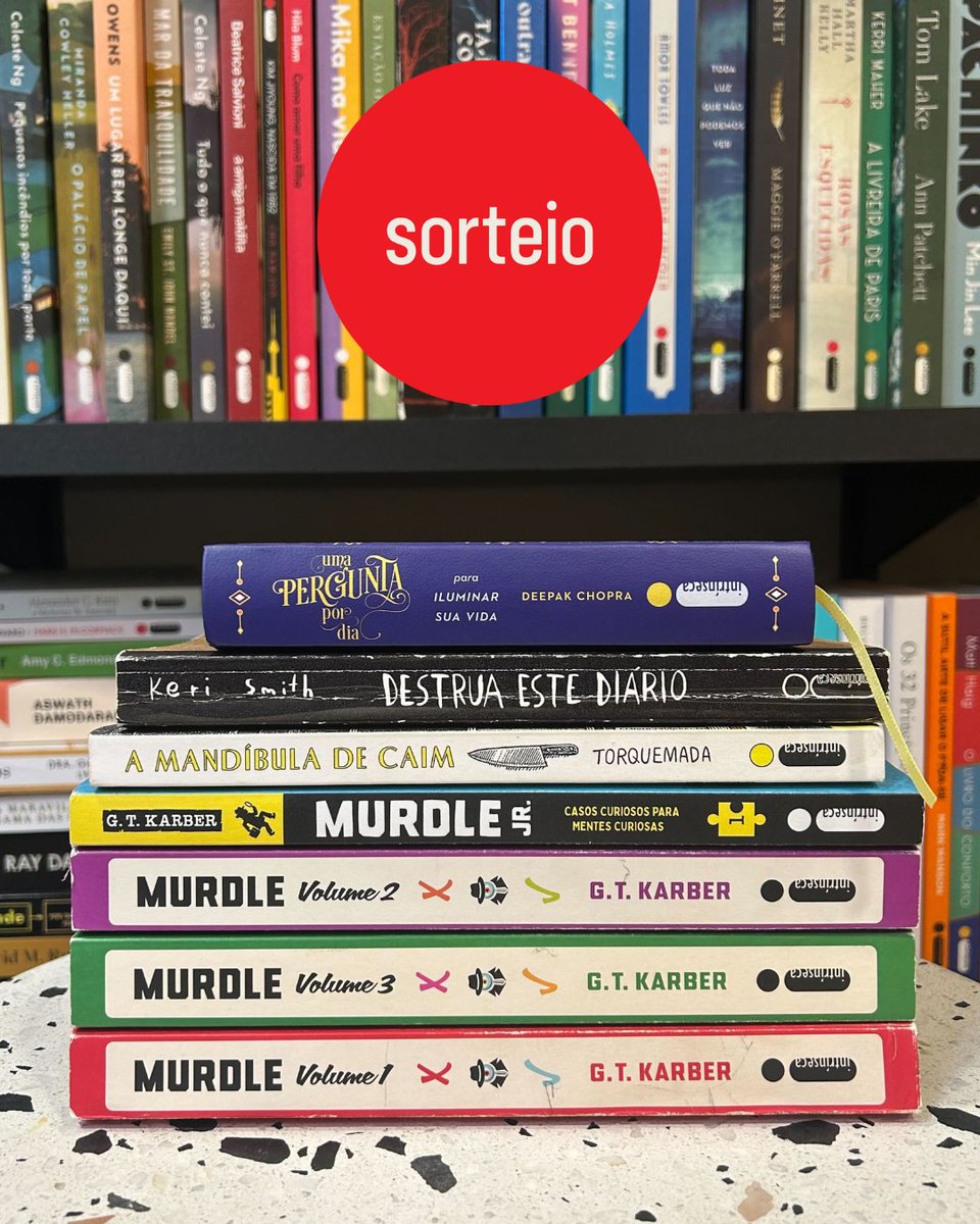 intrinseca's tweet photo. Confira o sorteio da semana com os Livros Interativos! 📚✍️

Siga o nosso perfil, dê RT neste post PUBLICAMENTE e preencha o formulário:
https://t.co/Y5F43k8vAw

O resultado será anunciado no dia 20/05, terça-feira. Boa sorte! https://t.co/m0jfYnVQfl