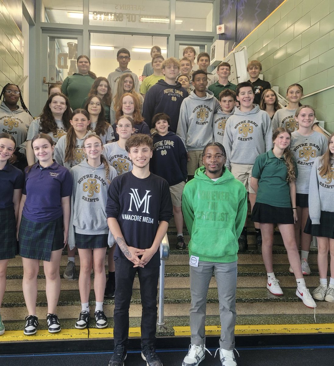 Forever The Greatest (@ftgstore_us) on Twitter photo FTG Owner (Kion Ulanga) visits Notre Dame Middle School in Buffalo, NY to speak to advanced 6-8th Grade Students about Running a business at a Young Age! <a href="/NotreDameAcade1/">NotreDameAcademy_Buffalo</a> FTG Owner (Kion Ulanga) visits Notre Dame Middle School in Buffalo, NY to speak to advanced 6-8th Grade Students about Running a business at a Young Age! <a href="/NotreDameAcade1/">NotreDameAcademy_Buffalo</a>