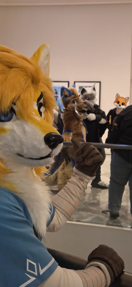 RIP We caught Death in the act of taking this poor fursuiter's life at FWA 💀
#FursuitFriday