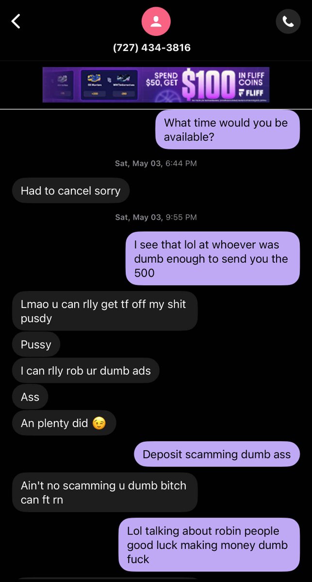 ToSlowForFL1's tweet photo. @sunny_love0921 Lol I remember this. Looks like she did scam and talks about how she will rob people, Glad i did not send her money and never met up with her. https://t.co/mvJokheXsn