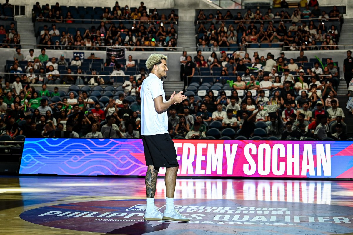 San Antonio Spurs (@spurs) on Twitter photo π Manila, Philippines
<a href="/JeremySochan/">Jeremy Sochan</a> had the opportunity to travel to the Philippines as a NBA Ambassador for the Rising Stars Invitational! π Manila, Philippines
<a href="/JeremySochan/">Jeremy Sochan</a> had the opportunity to travel to the Philippines as a NBA Ambassador for the Rising Stars Invitational!