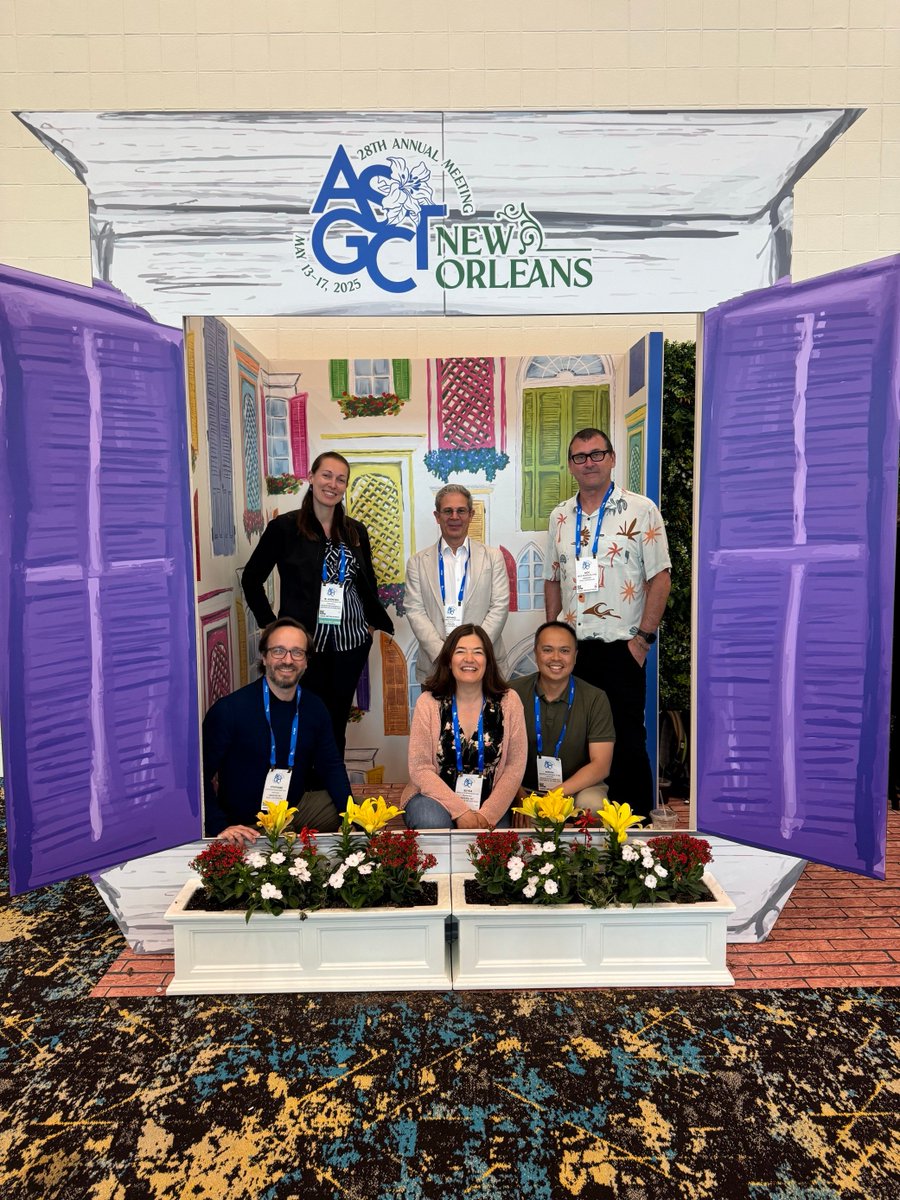 We’ve had some bon temps in New Orleans this week at #ASGCT2025, where our team presented four posters and one oral presentation highlighting our leadership in #genetherapy research and capsid development.