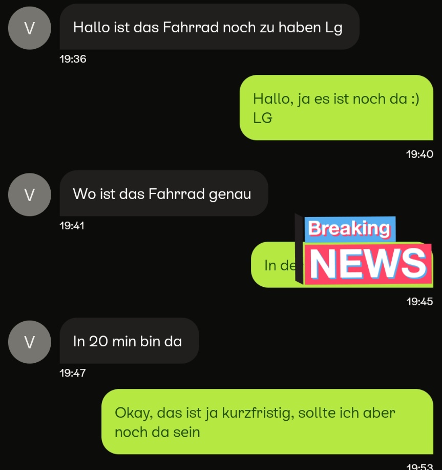 eBay Kleinanzeigen mal wieder magisch