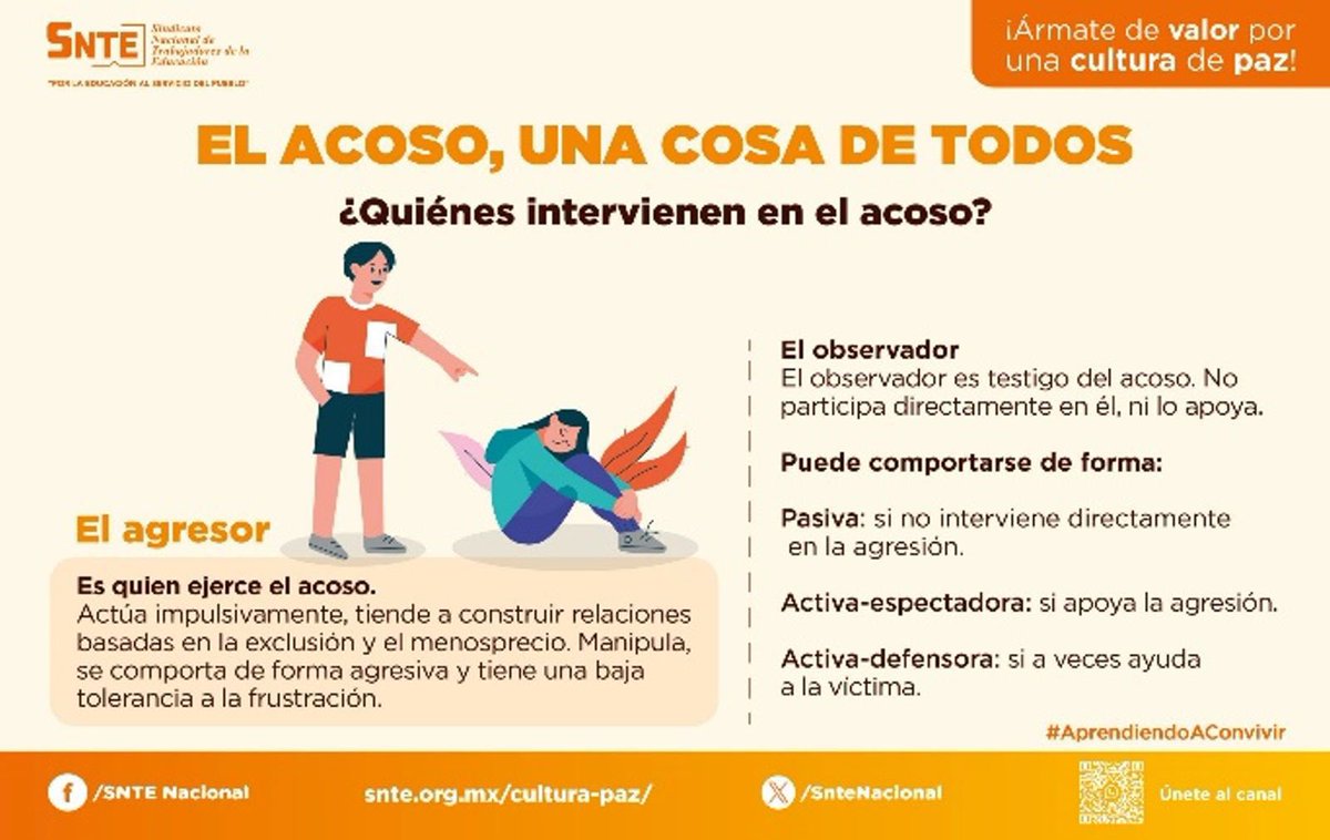 !Ármate de valor por una cultura de paz!
#16deMayo «Día Internacional de la Convivencia en Paz», es aceptar las diferencias y aprender a escuchar, reconocer, respetar y apreciar a todos. Seamos pacíficos y solidarios. Súmate a la Campaña y participa: 👉acortar.link/V9Mxmm