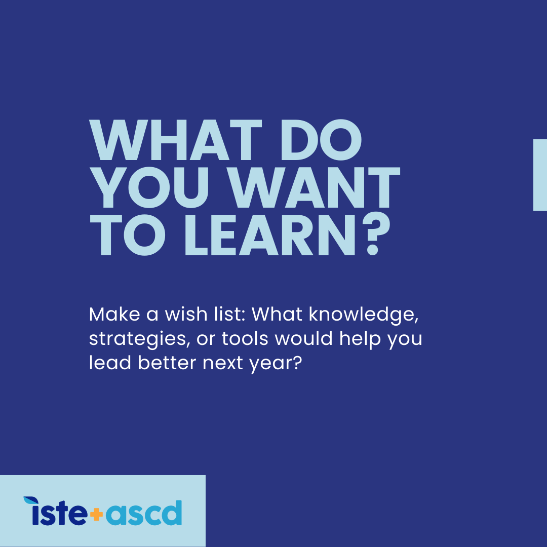 ISTEofficial's tweet image. Summer is the perfect time to grow—if your PD plan has purpose. 🌱📘
In her EL post, @brightmorningtm shares 4 key questions for planning summer learning:
1️⃣ Areas for growth?
2️⃣ What to learn?
3️⃣ What impact?
4️⃣ Now what?
🔗 hubs.ly/Q03mQsD-0
#SummerPD #EdLeadership