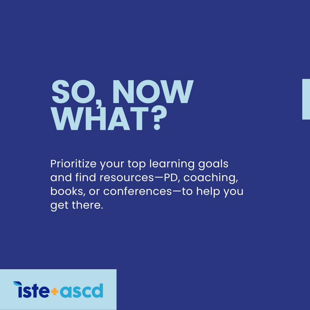 ISTEofficial's tweet image. Summer is the perfect time to grow—if your PD plan has purpose. 🌱📘
In her EL post, @brightmorningtm shares 4 key questions for planning summer learning:
1️⃣ Areas for growth?
2️⃣ What to learn?
3️⃣ What impact?
4️⃣ Now what?
🔗 hubs.ly/Q03mQsD-0
#SummerPD #EdLeadership